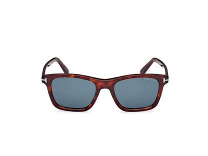 Red Havana Blue Male Sunglasses Tom Ford 889214549020