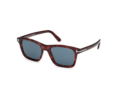 Red Havana Blue Male Sunglasses Tom Ford 889214549020