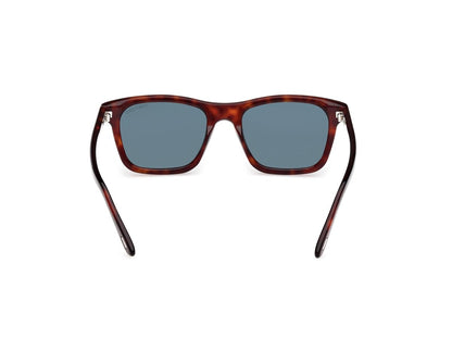 Red Havana Blue Male Sunglasses Tom Ford 889214549020