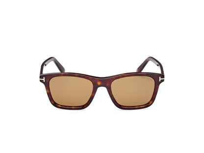 Dark Havana Brown Male Sunglasses Tom Ford 889214549013