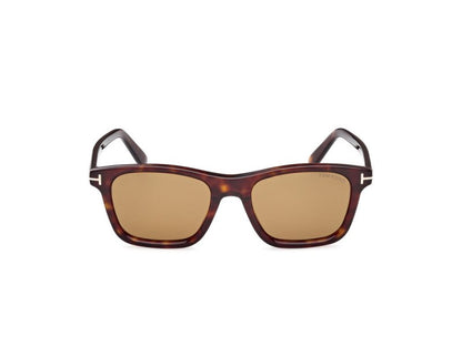 Dark Havana Male Sunglasses Tom Ford 889214549013
