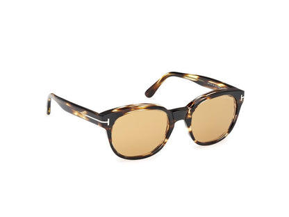 Dark Havana Male Sunglasses Tom Ford 889214549051