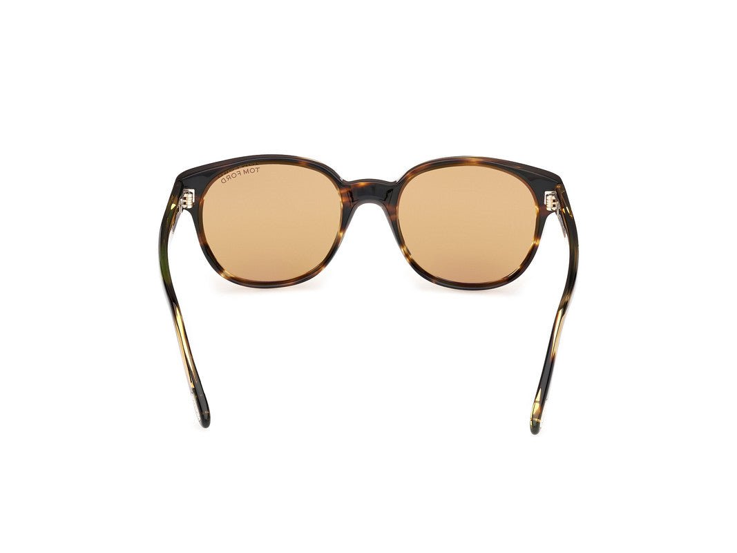 Dark Havana Male Sunglasses Tom Ford 889214549051