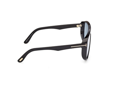 Shiny Black Male Sunglasses Tom Ford 889214638106