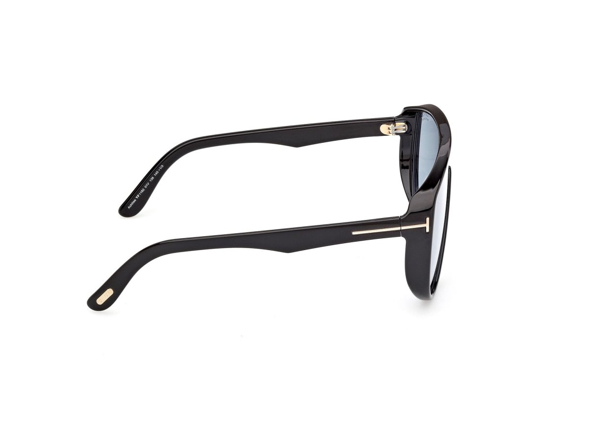 Shiny Black Male Sunglasses Tom Ford 889214638106