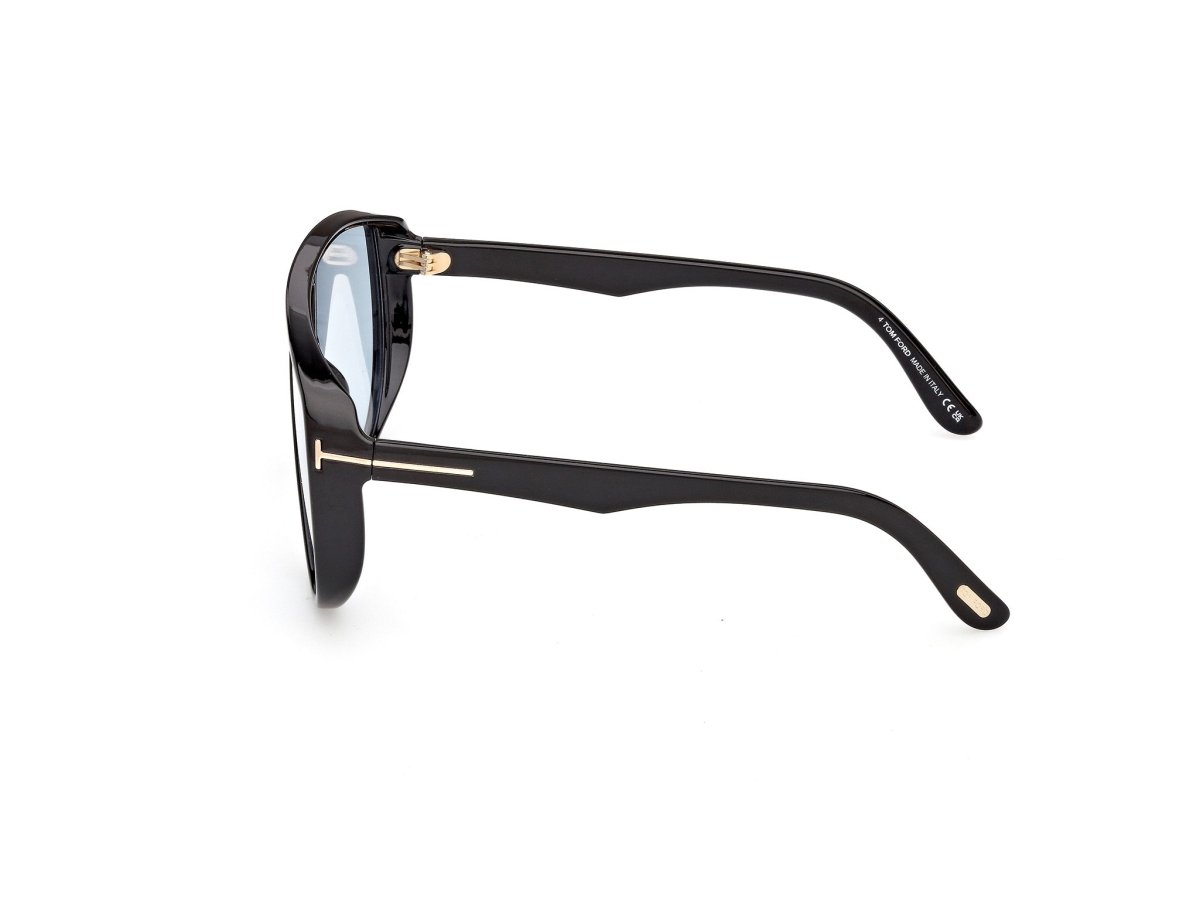 Shiny Black Male Sunglasses Tom Ford 889214638106