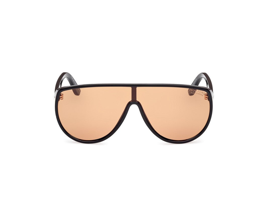 Shiny Black Male Sunglasses Tom Ford 889214552075