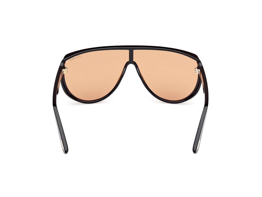 Shiny Black Male Sunglasses Tom Ford 889214552075