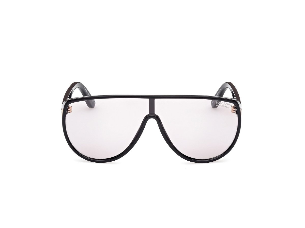 Shiny Black Male Sunglasses Tom Ford 889214552068