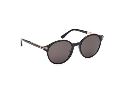 Shiny Black Male Sunglasses Tom Ford 889214549129