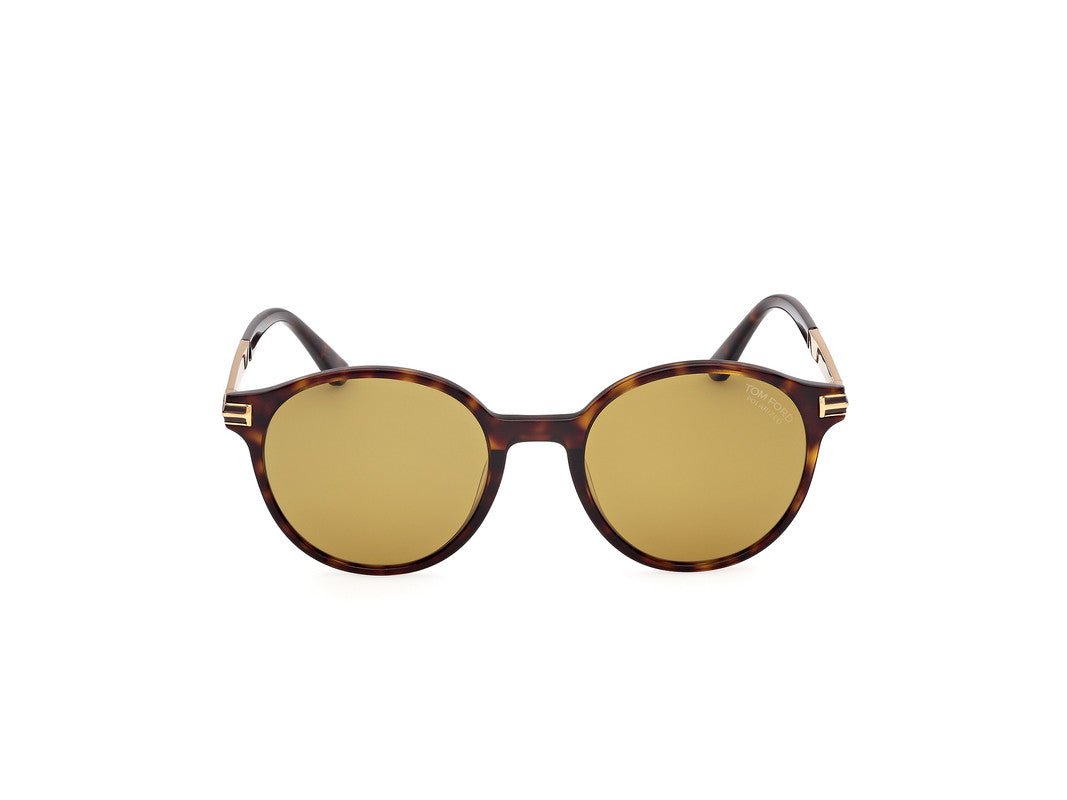 Dark Havana Male Sunglasses Tom Ford 889214549136