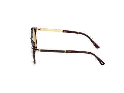 Dark Havana Male Sunglasses Tom Ford 889214549136
