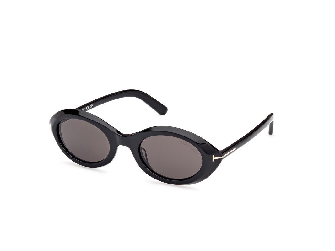 Shiny Black Female Sunglasses Tom Ford 889214549174