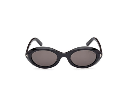 Shiny Black Female Sunglasses Tom Ford 889214549174