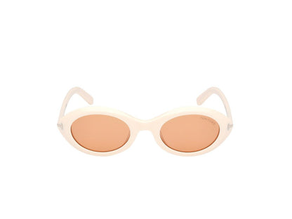 Shiny Ivory Female Sunglasses Tom Ford 889214549181