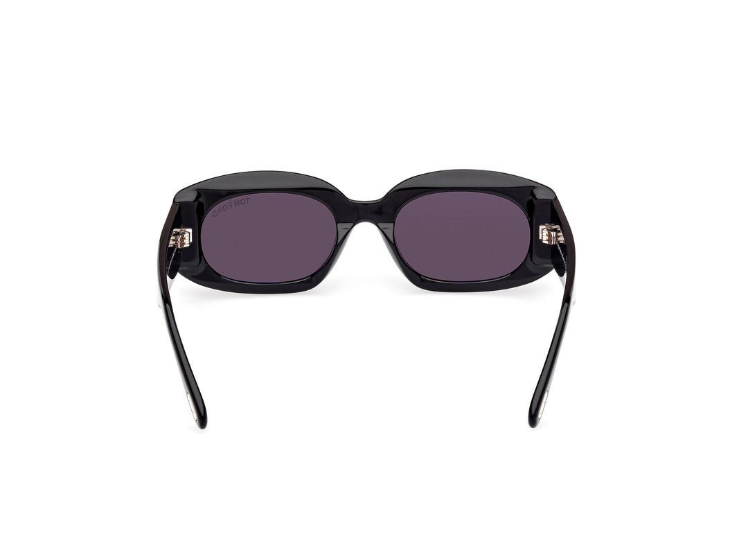 Shiny Black Female Sunglasses Tom Ford 889214549204