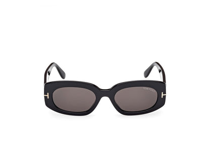 Shiny Black Female Sunglasses Tom Ford 889214549204