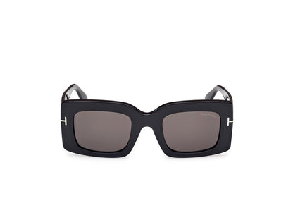 Shiny Black Female Sunglasses Tom Ford 889214549242