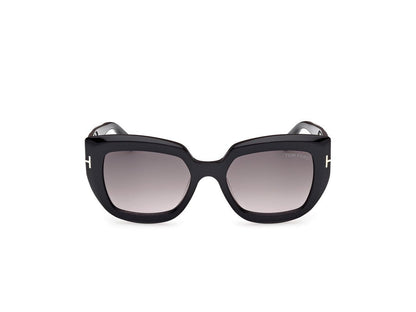 Shiny Black Female Sunglasses Tom Ford 889214549419