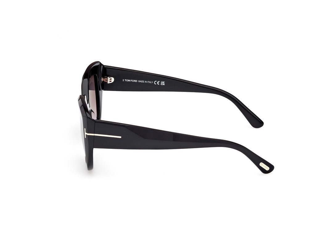 Shiny Black Female Sunglasses Tom Ford 889214549419