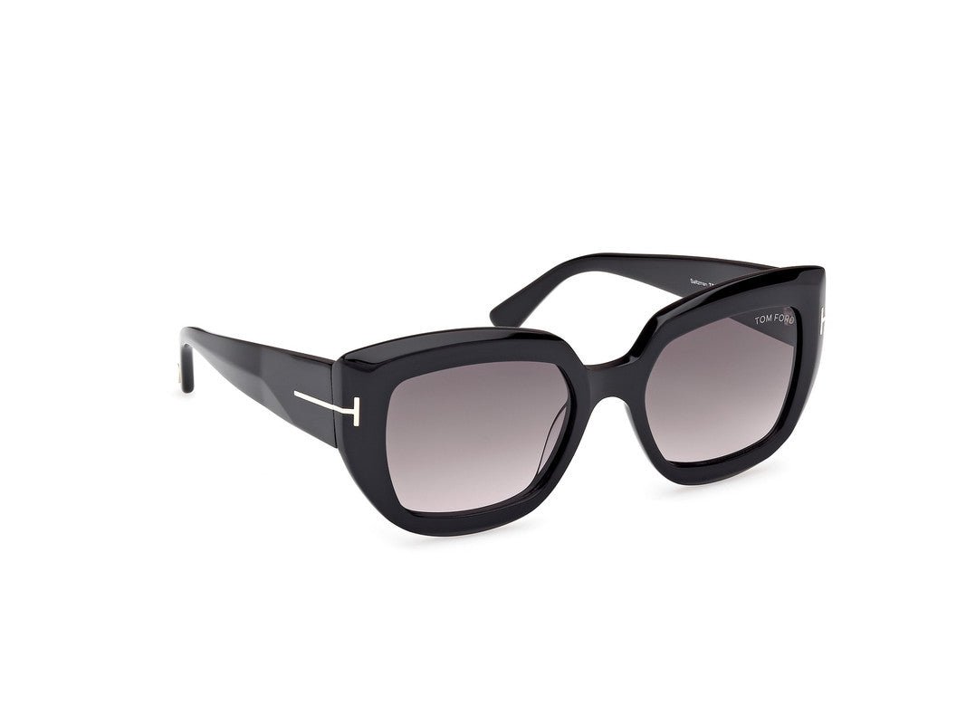 Shiny Black Female Sunglasses Tom Ford 889214549419