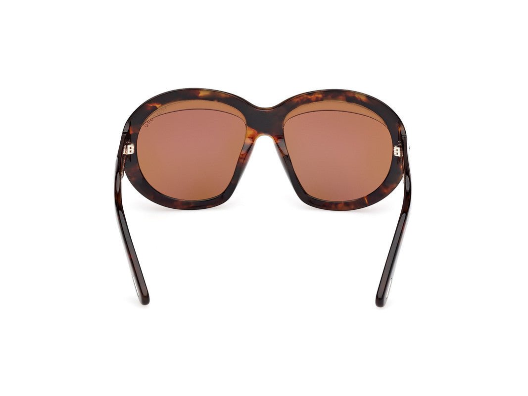 Dark Havana Female Sunglasses Tom Ford 889214549457