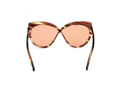 Blonde Havana Female Sunglasses Tom Ford 889214549532