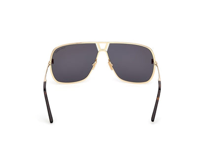 Shiny Deep Gold Green Male Sunglasses Tom Ford 889214558343