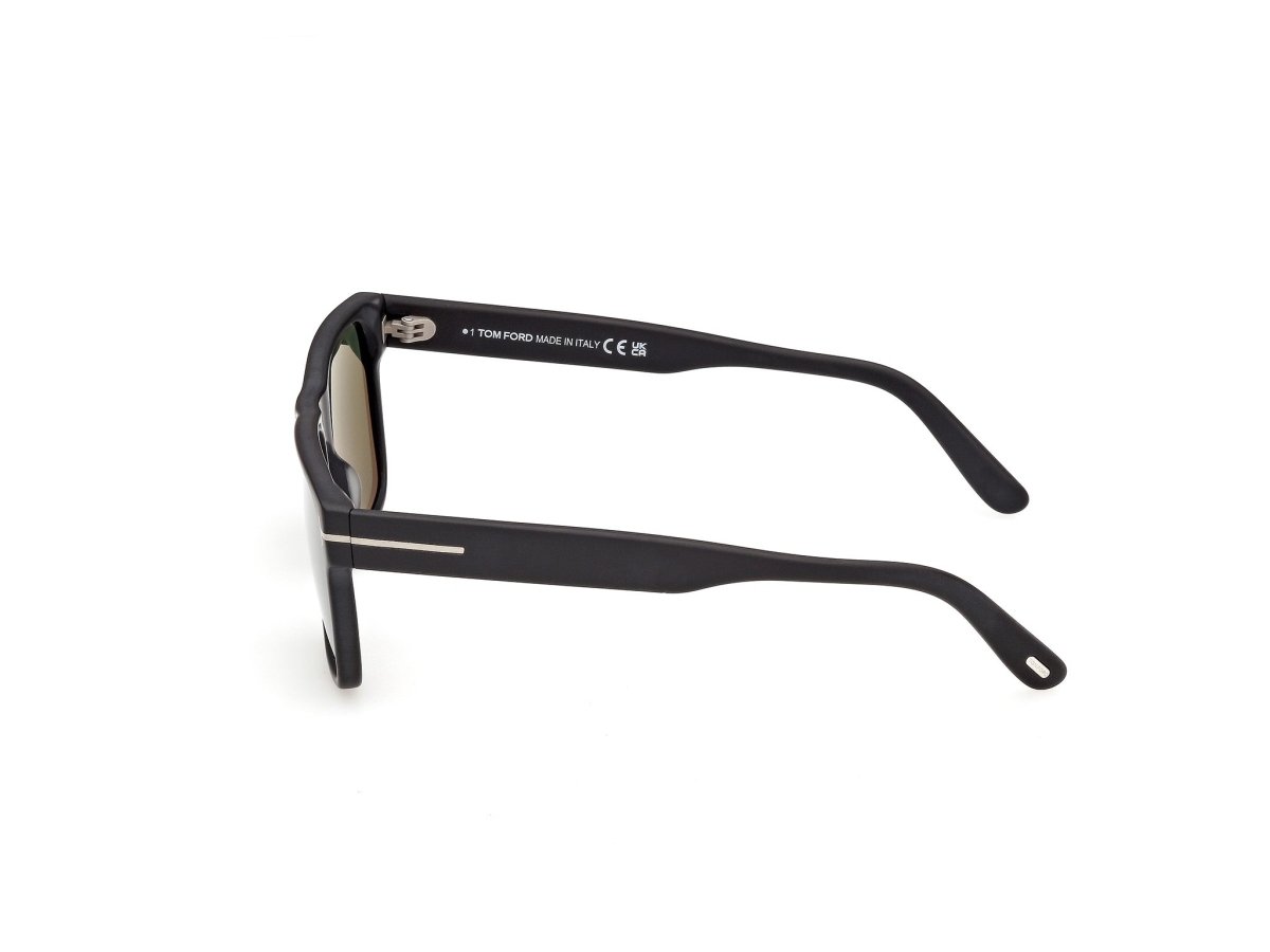 Matte Black Male Sunglasses Tom Ford 889214685254