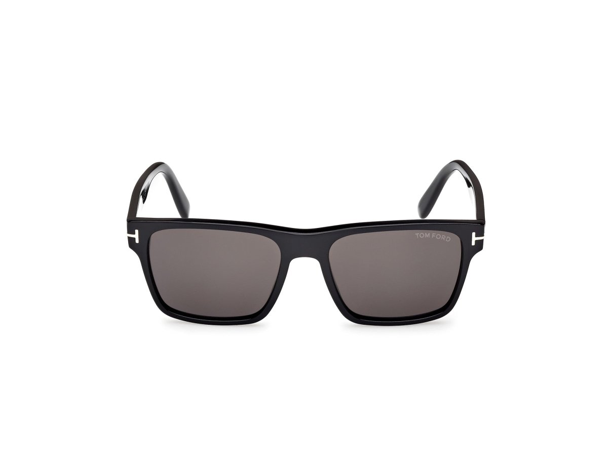 Shiny Black Male Sunglasses Tom Ford 889214558350