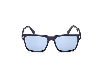 Shiny Blue Male Sunglasses Tom Ford 889214685278