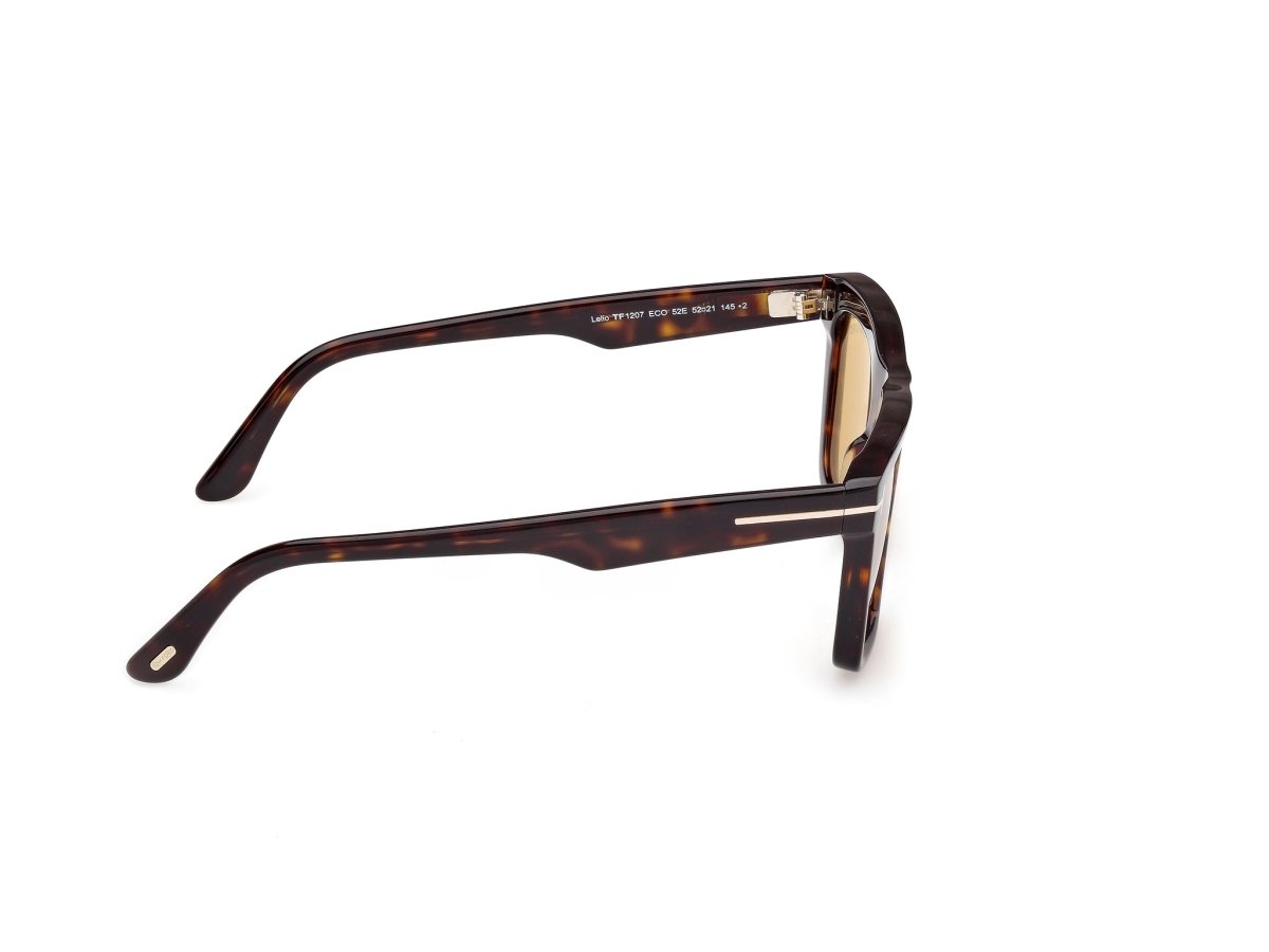 Dark Havana Male Sunglasses Tom Ford 889214558510