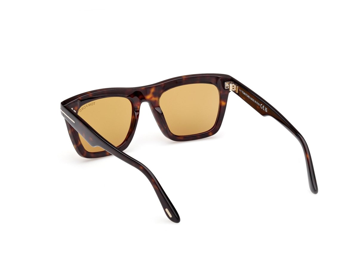 Dark Havana Male Sunglasses Tom Ford 889214558510