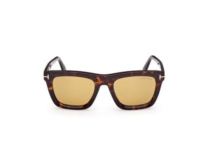 Dark Havana Male Sunglasses Tom Ford 889214558510