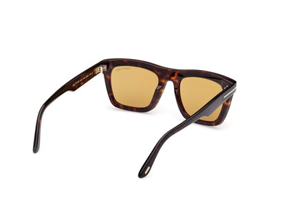 Dark Havana Male Sunglasses Tom Ford 889214558510
