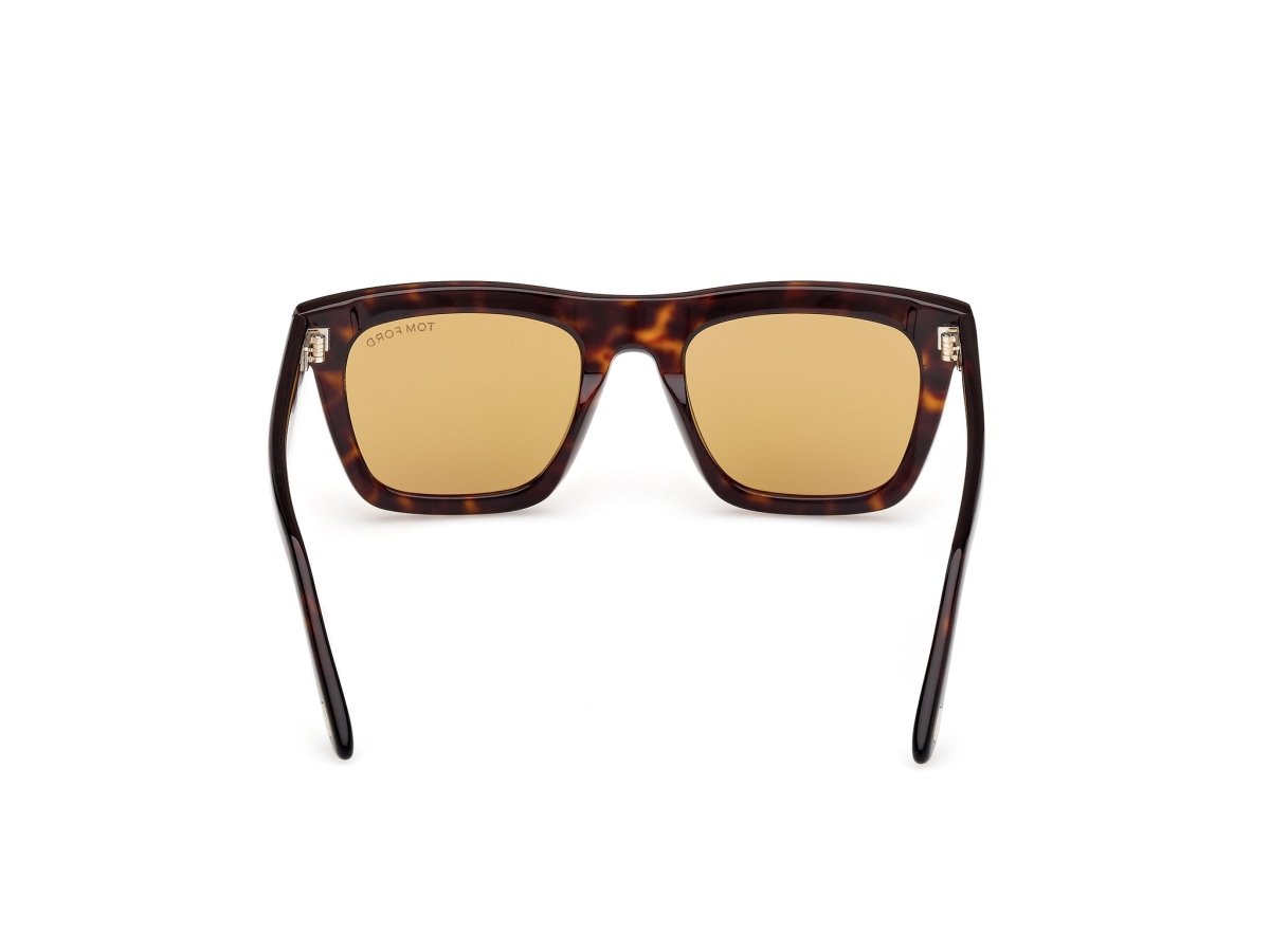 Dark Havana Male Sunglasses Tom Ford 889214558510