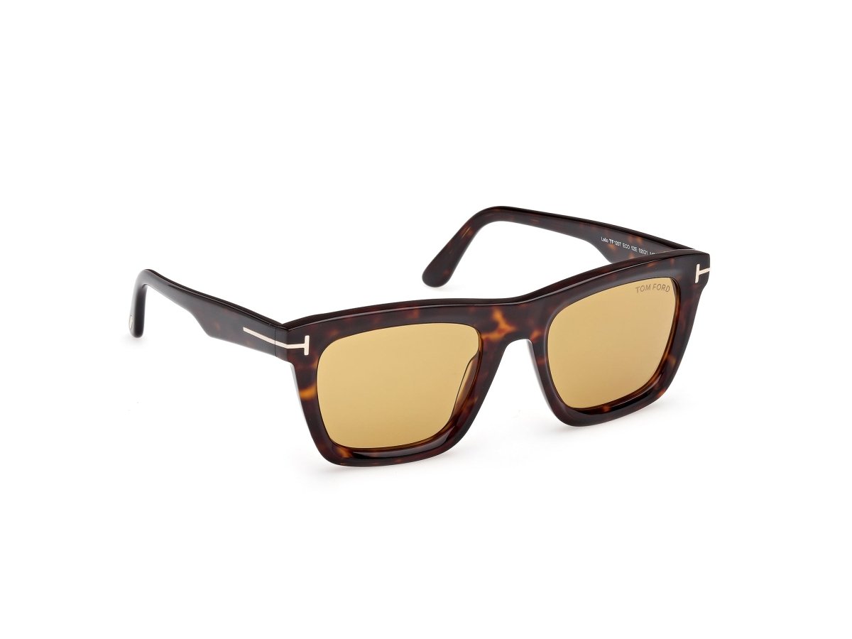 Dark Havana Male Sunglasses Tom Ford 889214558510