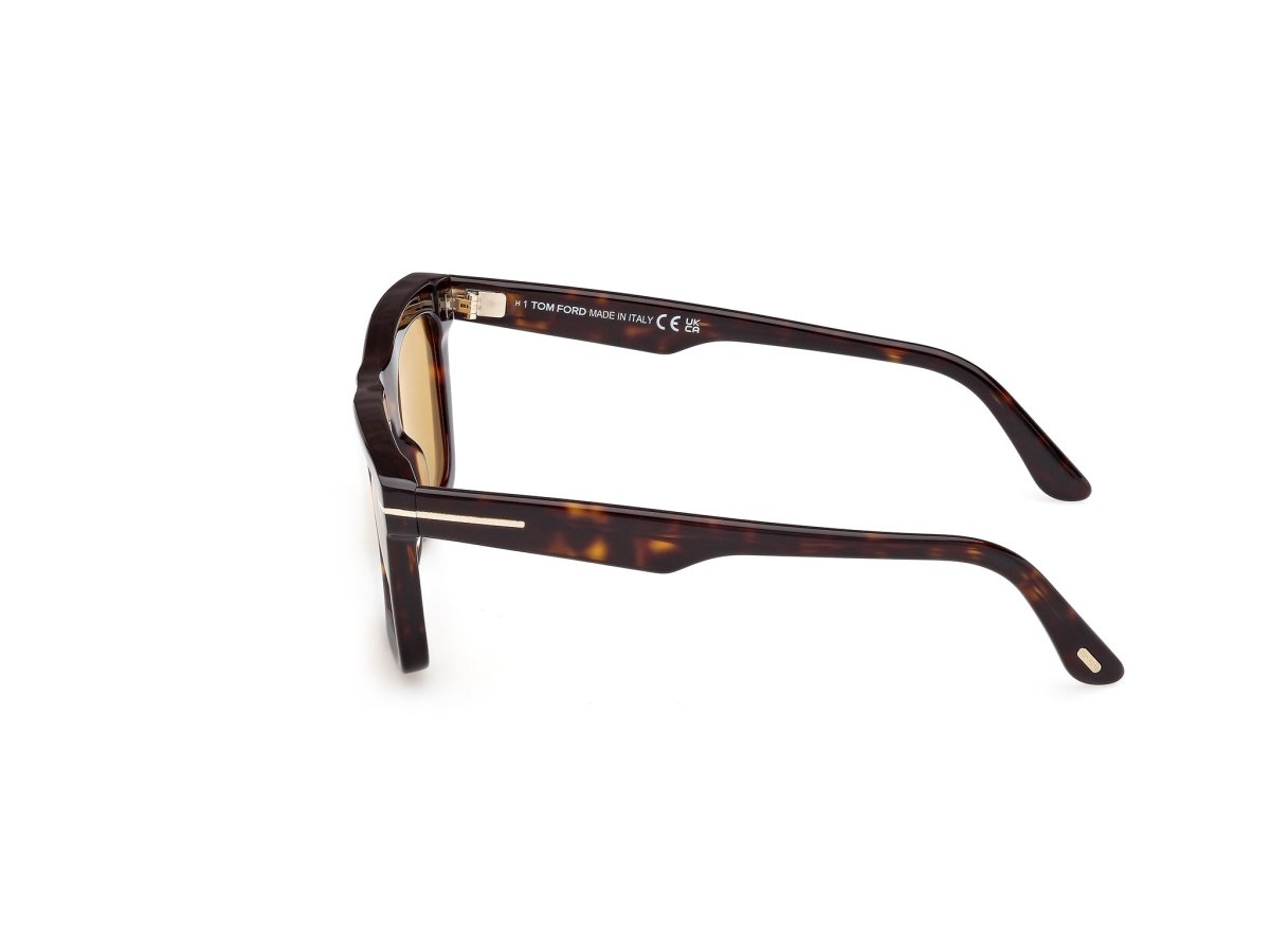 Dark Havana Male Sunglasses Tom Ford 889214558510