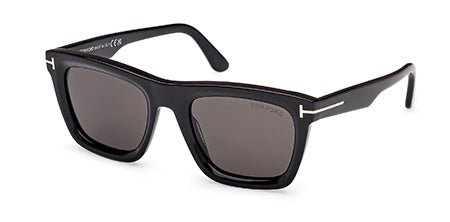 FT1207 - Tom Ford - (Black) - Shiny Black Smoke - 52 MM - Ardor Eyewear 889214558503