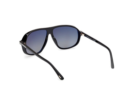 Shiny Black Male Sunglasses Tom Ford 889214558534