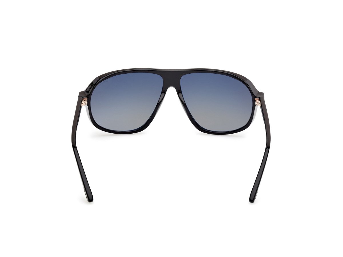 Shiny Black Male Sunglasses Tom Ford 889214558534