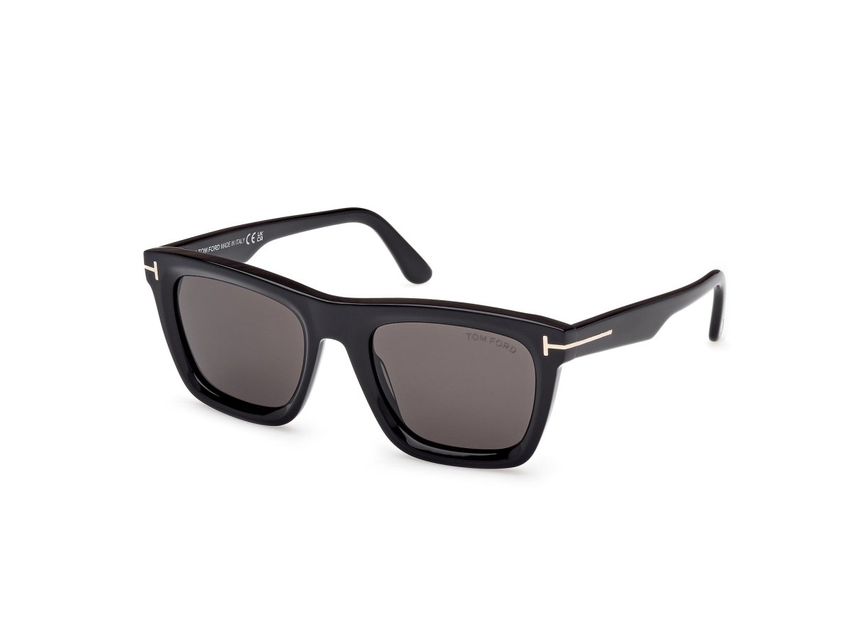 Shiny Black Male Sunglasses Tom Ford 889214558503