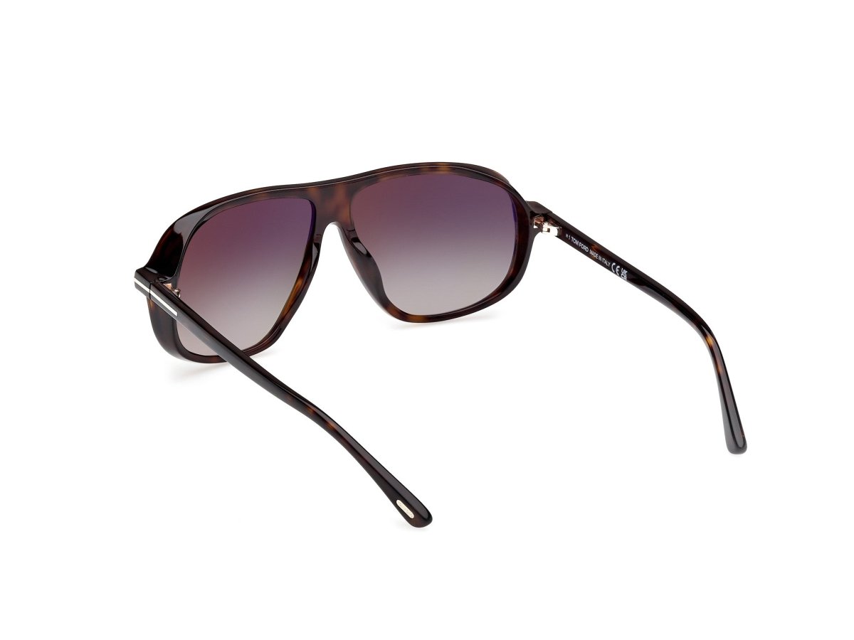 Dark Havana Gradient Roviex Unisex Sunglasses Tom Ford 889214558541