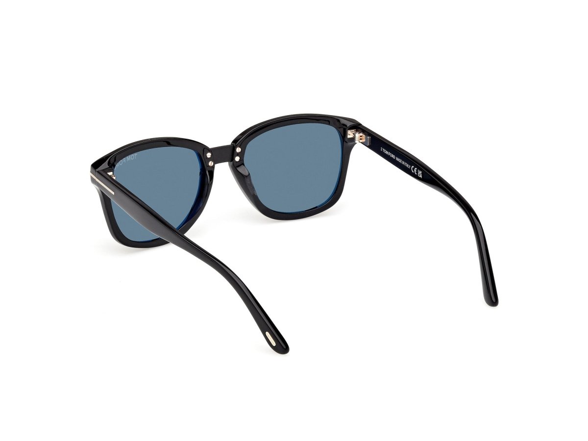 Shiny Black Male Sunglasses Tom Ford 889214558688