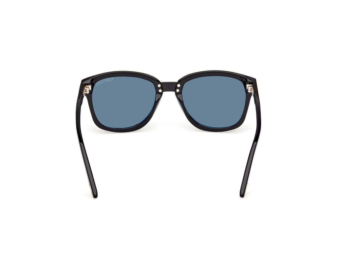 Shiny Black Male Sunglasses Tom Ford 889214558688