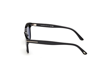 Shiny Black Male Sunglasses Tom Ford 889214558688