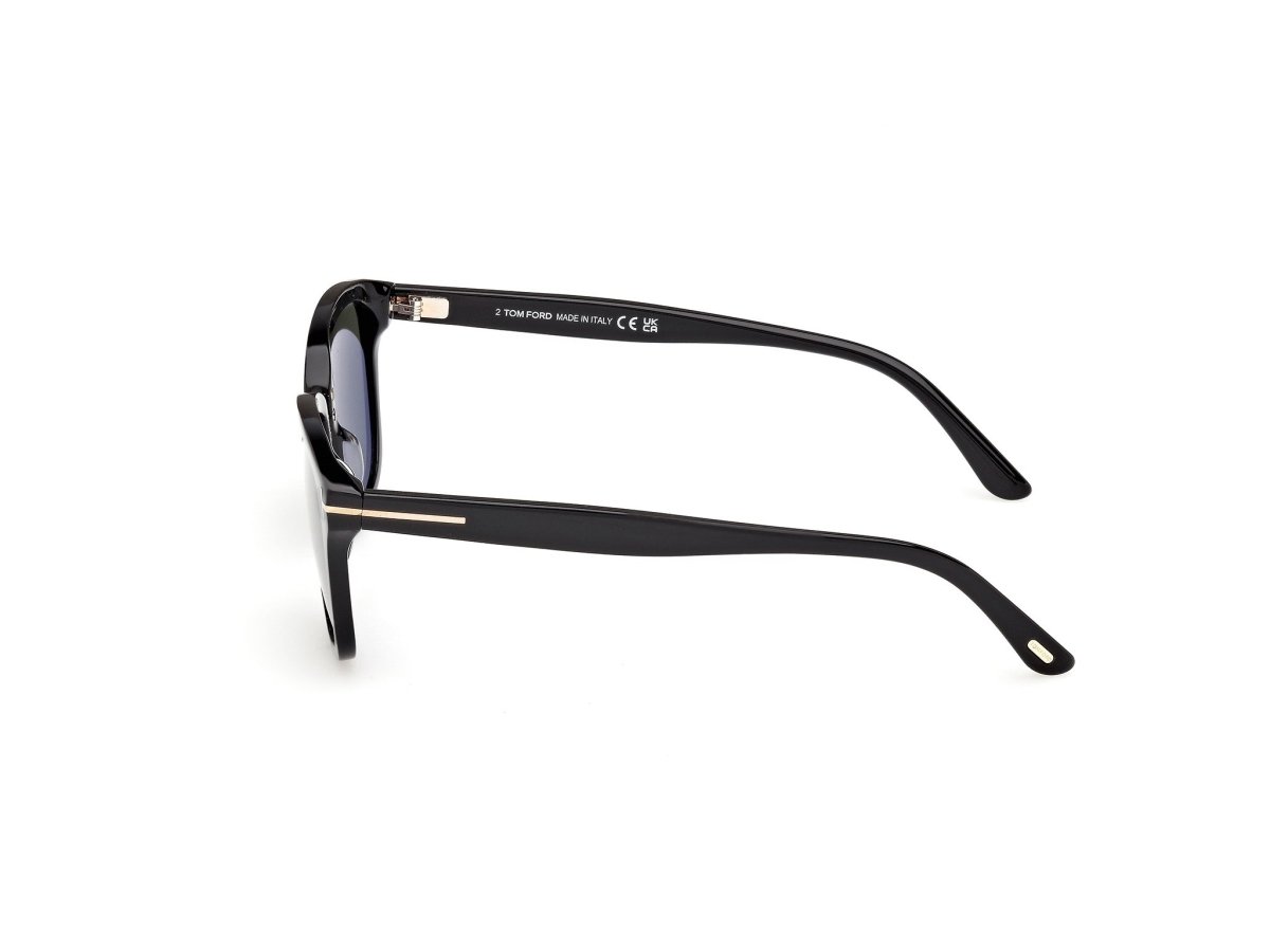 Shiny Black Male Sunglasses Tom Ford 889214558688