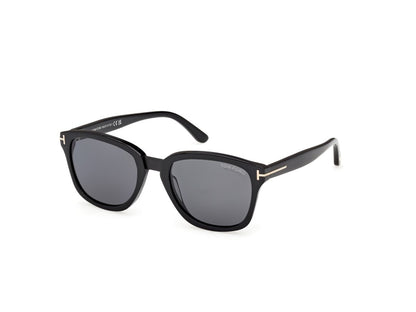 Shiny Black Male Sunglasses Tom Ford 889214558671