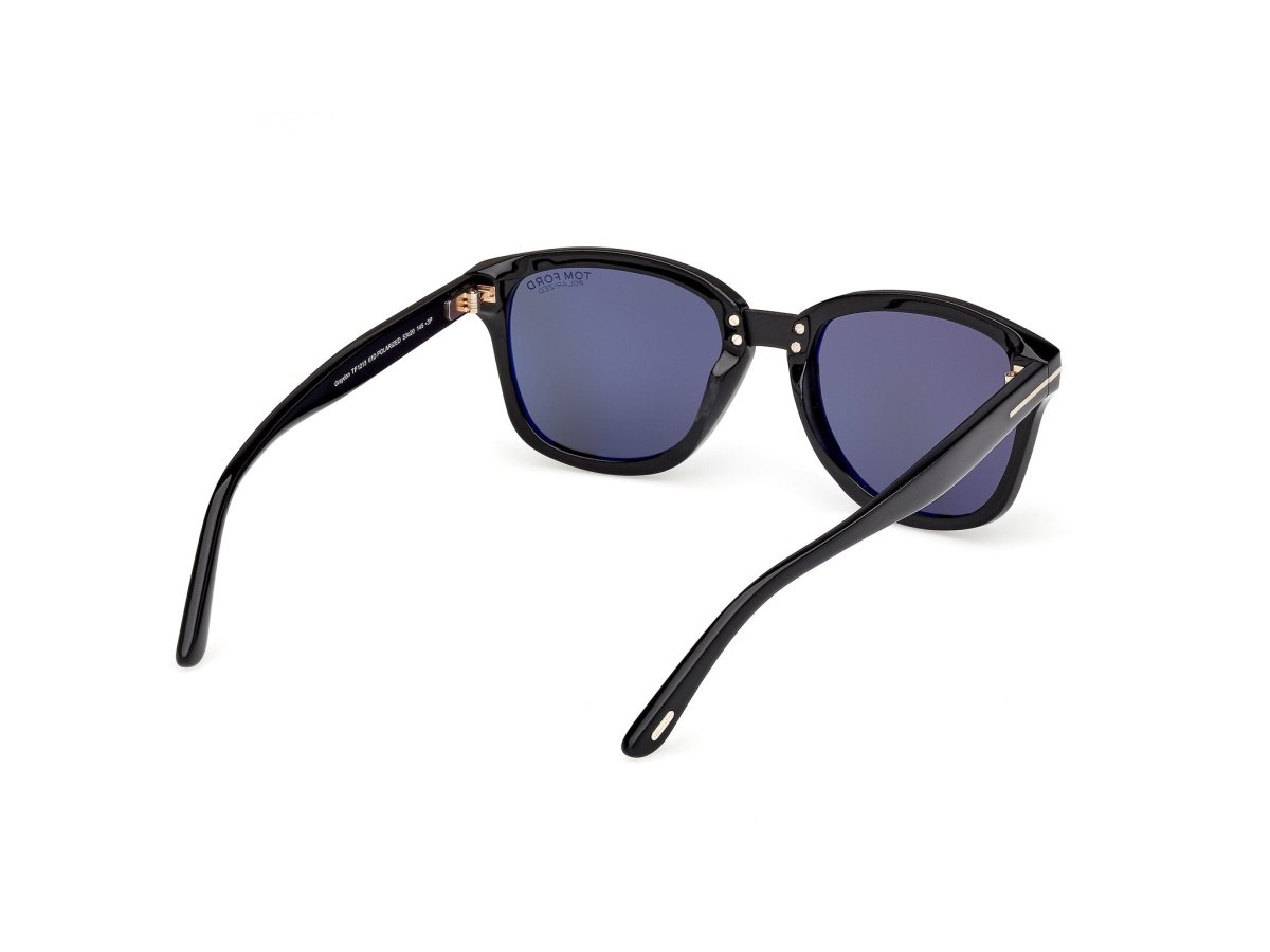 Shiny Black Male Sunglasses Tom Ford 889214558671