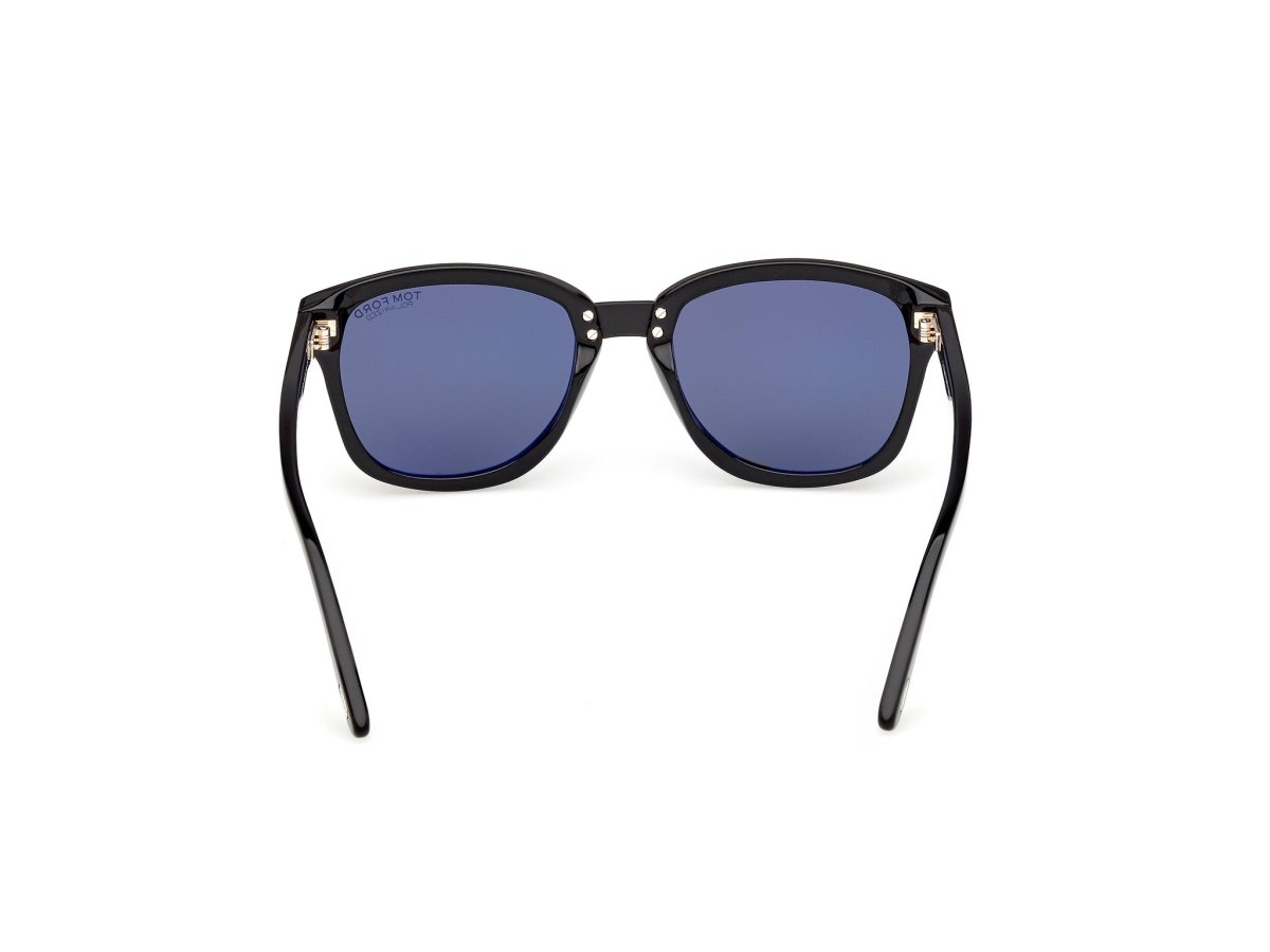 Shiny Black Male Sunglasses Tom Ford 889214558671